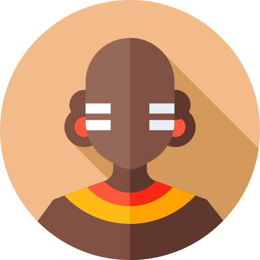African man